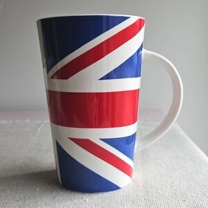 Kent Pottery Union Jack British Flag Tall Mug
